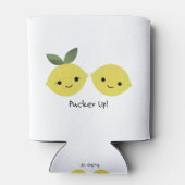 Funny Pucker Up Lemons Dosenkühler (Rückseite)