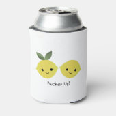 Funny Pucker Up Lemons Dosenkühler (Kanne Rückseite)