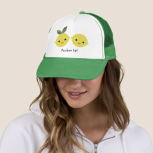 Funny Pucker Up Lemons Truckerkappe