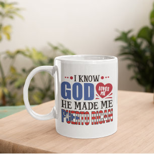 Funny Puerto Rico Zitat zum Kulturerbe Kaffeetasse