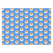 Funny Puffer Fish porcupfish Cartoon Tischdecke (Vorderseite (Horizontal))