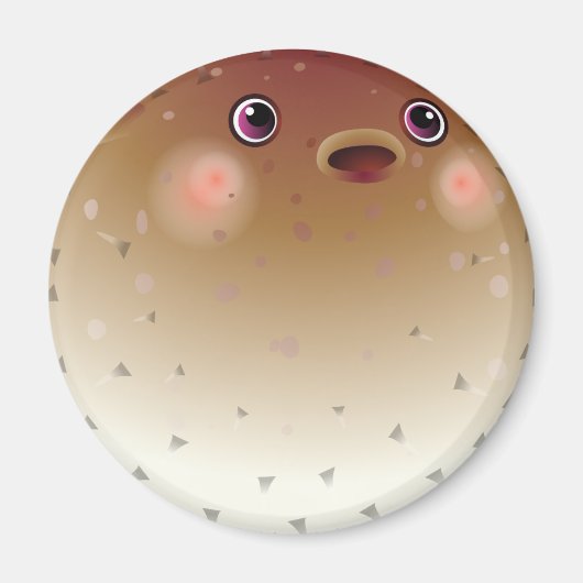 Funny Puffer Magnet (Vorne)
