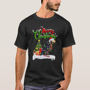 Funny Puffin Bird Lover Xmas Lighting Puffin Chris T-Shirt