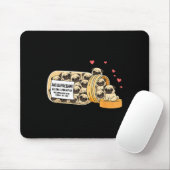 Funny Pug Anti Depressant Mom Dad Kids Mousepad (Mit Mouse)