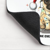 Funny Pug It's Fine I'm Fine Christmas Dog For Wom Mousepad (Ecke)