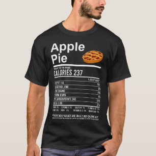 Funny Pumpkin Food Pie Facts Family Erntedank N T-Shirt