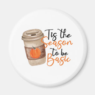 Funny Pumpkin Gewürz Latte - Basisszenario Magnet