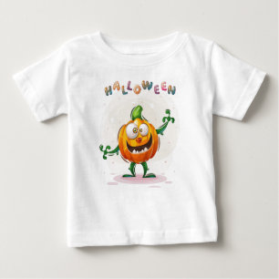 Funny Pumpkin Halloween Kleinkind Baby T - Shirt