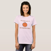 Funny Pumpkin/Halloween T-Shirt (Vorne ganz)