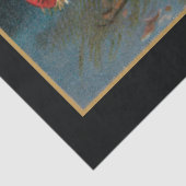 Funny Pumpkin Leute, die von Halloween Hexe rennen Seidenpapier (Ausschnitt)