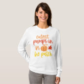 Funny Pumpkin Patch Erntedank T-Shirt (Vorne ganz)