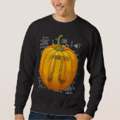 Funny Pumpkin Pie 3 14 Pi Number Symbol Math Teach Sweatshirt (Vorderseite)