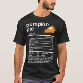 Funny Pumpkin Pie Eating Whipped Cream 2020 Danke T-Shirt (Vorderseite)