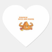 Funny Pumpkin Pie Erntedank Classic T - Shirt_2.p Herz-Aufkleber (Vorderseite)