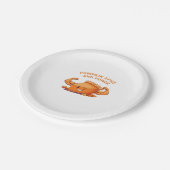 Funny Pumpkin Pie Erntedank Classic T - Shirt.png Pappteller (Schrägansicht)