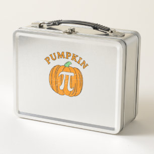 Funny Pumpkin Pie Halloween Erntedank Pumpkin P Metall Brotdose