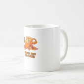 Funny Pumpkin Pie Thanksgiving Classic T-Shirt_1.p Kaffeetasse (VorderseiteRechts)