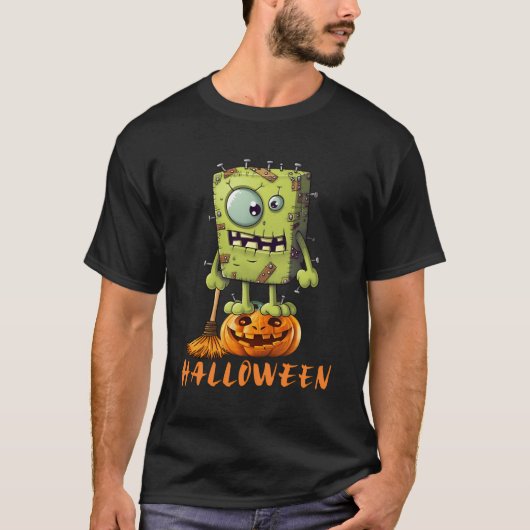 Funny Pumpkin T-Shirt (Vorderseite)