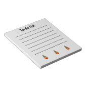 Funny Pumpkin To-do List Notizblock (angewinkelt)