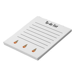 Funny Pumpkin To-do List Notizblock