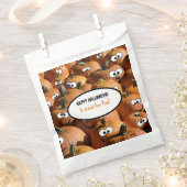 Funny Pumpkins Halloween Leckerei Fvor Bags Geschenktütchen (Ausgeschnitten)