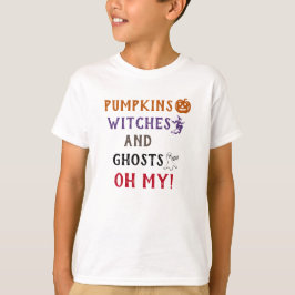 Funny Pumpkins Hexen Ghosts Oh mein Zitat T-Shirt