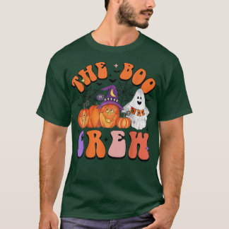 Funny Pumpkins und Geist Die Boo-Crew glücklich Sc T-Shirt