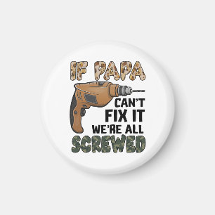 Funny Pun Father Joke Vatertag Magnet