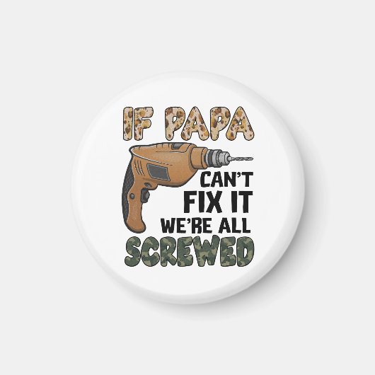 Funny Pun Father Joke | Vatertag Magnet (Vorne)