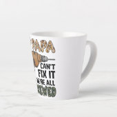 Funny Pun Father Joke | Vatertag Milchtasse (Rechte Ecke)