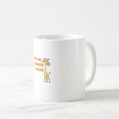 Funny Pun Giraffe Ich bin Niedlich Kaffeetasse (VorderseiteRechts)