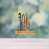 Funny Pun Giraffe Jam Acrylschild (Neutral)