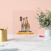 Funny Pun Giraffe Jam Acrylschild (Hochzeit)