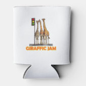 Funny Pun Giraffe Jam Dosenkühler (Vorderseite)