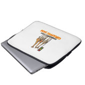 Funny Pun Giraffe Jam Laptopschutzhülle (Vorne Knopf)