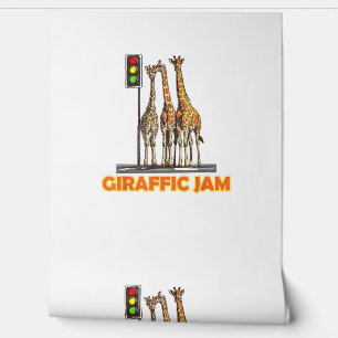 Funny Pun Giraffe Jam Tapete