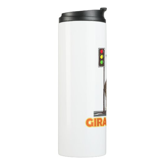 Funny Pun Giraffe Jam Thermosbecher (Nach links gedreht)