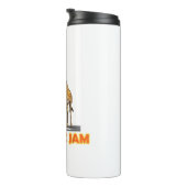Funny Pun Giraffe Jam Thermosbecher (Nach rechts gedreht)