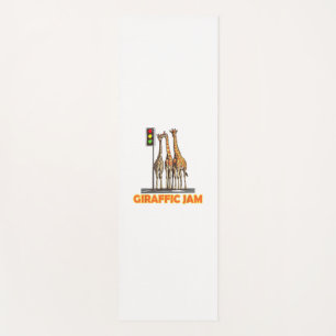 Funny Pun Giraffe Jam Yogamatte