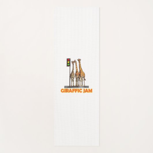 Funny Pun Giraffe Jam Yogamatte (Vorderseite)