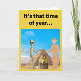 Funny Pun Happy Mummys Day Mother's Day Karte