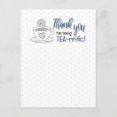 Funny Pun Jokes über Tee Postkarte (Vorderseite)