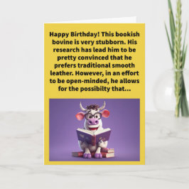 Funny Pun könnte beißen Geburtstag Karte