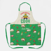 Funny Pun Nacho Durchschnittlicher Koch mexikanisc Schürze (Vorderseite)