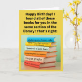 Funny Pun Non-Friction Happy Geburtstag Karte (Gelbe Blume)