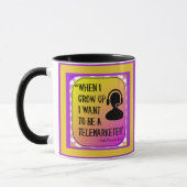 Funny Pun Sarcastic Spaß Fun Gag Geschenk Tasse (Links)