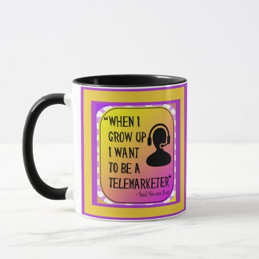 Funny Pun Sarcastic Spaß Fun Gag Geschenk Tasse (Links)