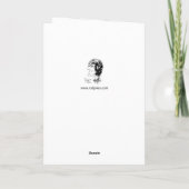 Funny Pun Schach Nuts mit Weihnachten Karte (Rückseite)