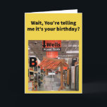 Funny Pun Well Aisle B Birthday Karte<br><div class="desc">Nun,  nun ja,  sieht aus wie eine andere Geburtstagskarte! Ich hoffe,  Sie graben dieser Karte einen Haufen. Dies ist ein weiteres Beispiel für eine gängige Phrase,  die immer lustig zu meinem verdrehten Geist klang. Genießen Sie diese lustige Wortspielkarte!</div>