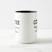 Funny Punching Frowned upon Sarcastic Tasse (Zentrum)